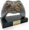 Gaming Deko Controller Pokal | Gamer Geschenk Personalisiert | Geschenkideen für Männer mit Wunschtext | Zocker Gadget Trophy in 4 Varianten | Boyfriend Gift E-Sport Pokal (Controller X)