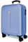 Roll Road Camboya Maleta de Cabina Azul 40x55x20 cms Rígida ABS Cierre de combinación Lateral 37L 2,78 kgs 4 Ruedas Dobles Equipaje Mano