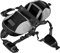 Yctze Hunde-Wanderrucksack, Hunde-Camping-Essentials, Hunderucksack für Kleine, Mittelgroße und Große Hunde, Hunde-Satteltasche, Verstellbarer Hunderucksack mit Seitentaschen und