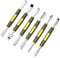 Sichuny 6 Pieces Electronics Repair Tool, Lever and Opening Repair Tool Set, Tablet Computer Opening Tool, Small Metal Spatula for Opening
