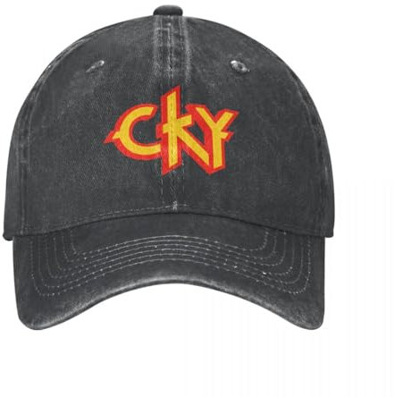 ROBEIUO Cowboy-Baseballkappe Basecap CKY Cap Cowboyhut Pferdehut Visier Luxus Herrenhut Neuer Hut Damen Herren