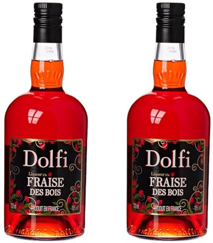 Dolfi Liqueur Fraise des Bois 70 cl (Lot de 2)