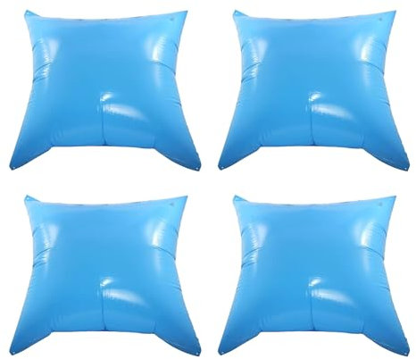 LionFlex Poolkissen Schwimmkissen Winterkissen 120 x 120 cm | Unterstüzung zu Einer optimalen Poolabdeckung im Herbst Winter | Menge 4 Stück
