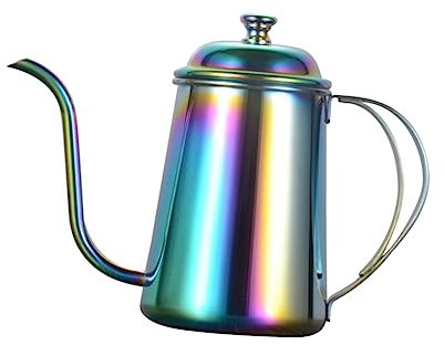 TOPBATHY Cafetera Inoxidable 650ml Jarra De Café Tetera De Boca Larga Jarra Cafetera Herramienta De Cocina