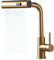 BELZ Wasserhahn Küche Ausziehbar, Küchenarmatur Ausziehbar mit 3 Strahlarten, 360° schwenkbarer Spültischarmatur, Mischbatterie Küche, SUS304 Edelstahl Armatur Küche, Gold