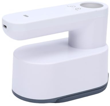 Drfeify Electric Cordless Steam Iron For Home Travel Clothes Portable Lightweight Ironing Machine, 2 Gears Temperature, 40 Minutes Battery Life, ABS Material