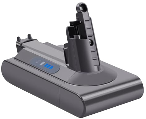 Awekamer 3950mAh 25.2V Al litio Sostituzione Batteria per Dyson 206340 969352-02 SV12 V10 Absolute Animal Motorhead Origin Total Clean Fluffy Absolute Animal Pro