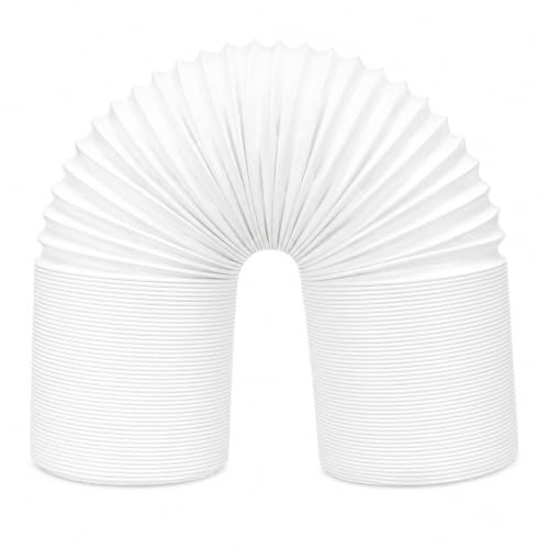 Universal Portable Air Conditioner Hose, AC Hose with 5.9 Diameter, PVC Extend Vent Duct for Air Conditioner Vent Hose Extension, Whynter Delonghi (Anti-clockwise Thread, 2m)