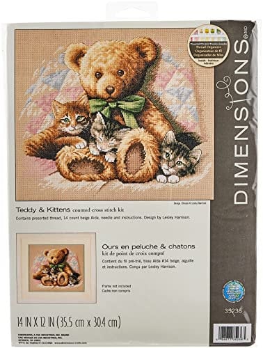 Dimensions Zählmusterpackung mit Zählmuster, Baumwolle, beige