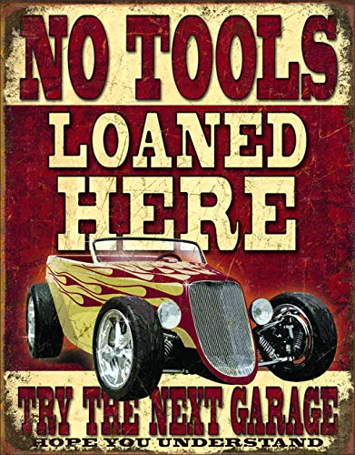 Desperate Enterprises Metal Sign, Various Color, Small