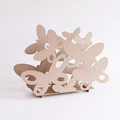 Zeitungsständer Butterfly Beige