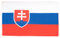 BANDERA de ESLOVAQUIA 90x60cm - BANDERA ESLOVACA 60 x 90 cm poliéster ligero - AZ FLAG