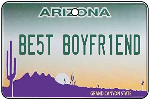 Ali Air Freshener Arizona - Best Boyfriend Nummernschild Auto Lufterfrischer