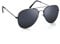 Komonee Pilot Style Black Sunglasses Designer Unisex Mens Womens UV400 Classic Shades Great For Cycling Golf Fishing Sports