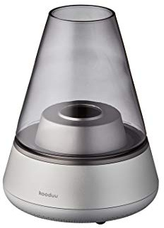 Nordic Light Pro Silber - Lampe & Bluetooth-Lautsprecher in Einem für Natürliches Licht und Musik-Streaming - Teelichthalter/Öllampe zum Nachfüllen - bis zu 10 Stunden Musik