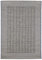 andiamo In- & Outdoor Teppich wetterfest und wasserdurchlässig Flachgewebe Kurzfloor 120 x 170 cm Beige-Anthrazit