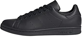 adidas Originals Men's Stan Smith (End Plastic Waste), Black/Black/White, 7