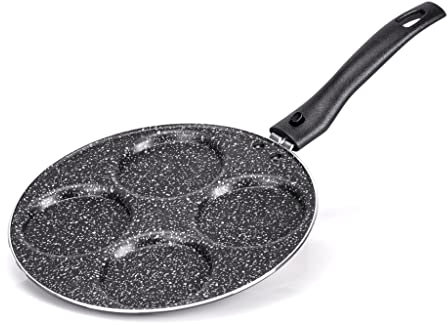 Alluflon Tradizione Italia Padella per Pancake, con rivestimento antiaderente, 23cm, Made in Italy