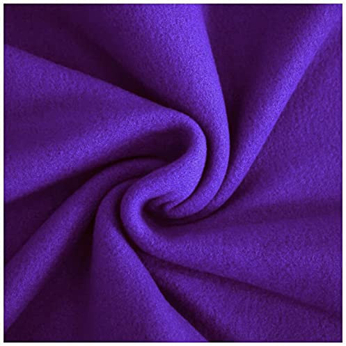 Russo Tessuti Tessuto Pail Pile Polar Plaid Copertine Decorazione Natale Retro Felpato -Viola
