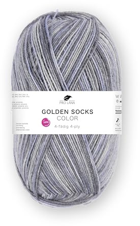 Pro Lana Golden Socks COLOR 4-fach 100g/420m, Sockenwolle (720)