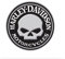 Harley Davidson Schädel Motorrad Sticker, Aufkleber, Doppelpack, mehrere Größen (10)