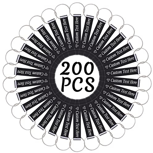 200 Pezzi Personalizzato Apribottiglie Portachiavi Bulk Apri Bottiglia di Birra Personalizzato con Logo Testo Inciso Apribottiglie di Nozze Favori-Nero