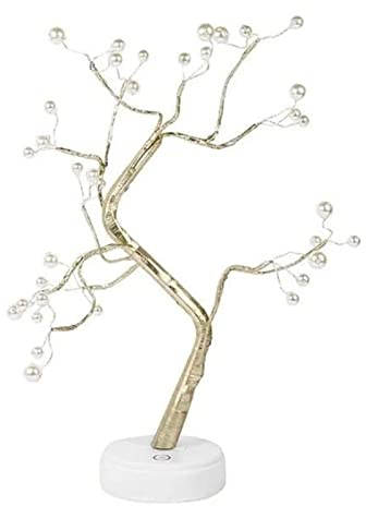 LED-Schreibtisch-Bonsai-Baum-Licht, Künstliche DIY-Baum-Lampe, 36 LEDs, Warmes Licht, Bonsai-Lampe Im Nordischen Stil, Künstliche Tischplatte, Feenhaftes Licht, Baum-Lampe für Weihnachts-Schlafzimmer-