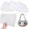 12 Stück Plastic Canvas Sheet Stoff Plastik Stramin 50 x 33cm Kunststoffgitter Kreuzstich Mesh Canvas Needlepoint Canvas Stramin Kunststoffgitter DIY Zubehör für Basteln, Nähprojekte, Handgemachte Bag