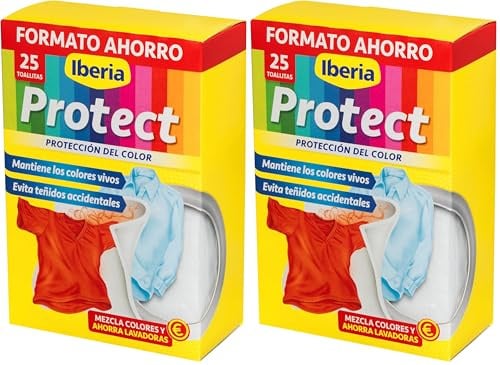 Iberia Toallitas Captura Colores - 25 Unidades (Paquete de 2)