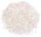 QUARKZMAN Lose Pailletten 4MM Glitzer Pailletten 3000 Stück Becher-Pailletten Stickerei-Pailletten für Schmuckherstellung, Basteln, Nähen, Transparent