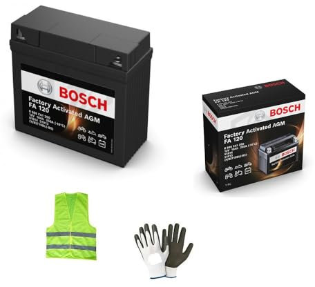 COMPATIBILE CON BMW R RT 1200 per anno 2005 al 2013 BATTERIA YT19BL-BS BOSCH FA120 IN GEL AGM SPEDITA GIÀ CARICA E PRONTA ALLL'USO BATTERIE 18AH AMPERE 12 VOLT 186X82X171CM