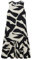 someday Damen Maxikleid | Trägerkleid QUOLLY Animal Black, 42