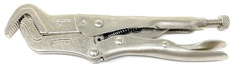 CTA Tools 9390 Small Parrot Pliers, K Tool for Sway Bar Link Removal, Adjustable Grip with 3-Side Fastener Hold, Heavy-Duty Chrome-Molybdenum Steel Construction, 7 inch