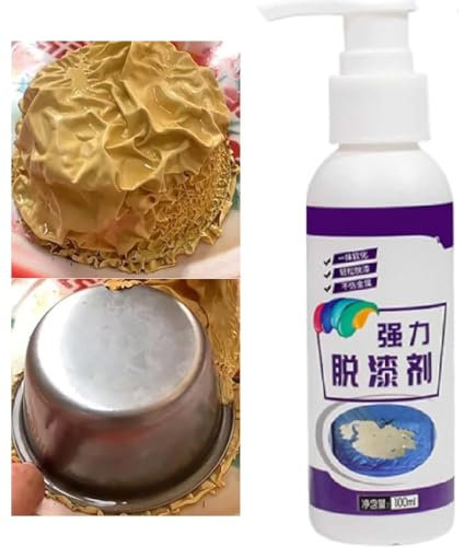 Sverniciatore professionale in gel per legno, Azione rapida,ferro e muro, Elimina vernici, impregnanti e fondi, Rimuove Qualsiasi Tipo di Vernice, Ideale per Appassionati del Fai da Te (1pezzi)