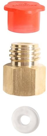 Aiwjeakh 1 Stück Soda-Zylinder-Stream-Gewinde Wandelt Den Adapter Passend zum Quooker Cube Tank Weiblich Tr21-4 zu Männlich Tr21-3 Um. Gute Dichtungsleistung, Hohe Härte