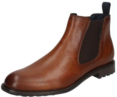 bugatti Herren Schlupfstiefel, Männer Stiefel Kaltfutter,Winterstiefel,Winterschuhe,uebergangsstiefel,Cognac/Cognac (6363),44 EU/EU UK