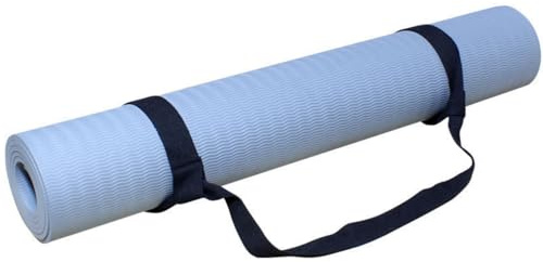 Makoto Nobu Tragegurt Yogamatte, Yoga Mat Harness Strap Sling aus Baumwolle, Verstellbare Yogamatten-Carrying Strap für Sportmatte Aller Größen, für Pilates,Dehnen und Übungen Aerobic Outdoor