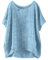 Black-Friday Camisetas De Gatos Mujer Blusas Elegantes Primavera Algodon Verano Camiseta Rosa Talla Grande Blanca Cuello Pico Fucsia Manga Corta Camisa Larga Oversize con Volantes Flores Naranja