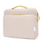 BOJHGO Housse pour Ordinateur Portable Sacoche for Ordinateur Portable, Pochette for Ordinateur Portable, Housse étanche et Antichoc, Mallette for Ordinateur(Beige,14 inch)