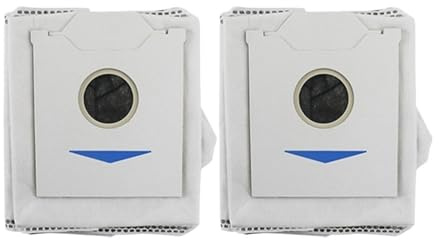 VDFNGFD Compatible With N30 Omni Dust Bags Sweeping Robot Vacuum Cleaner Compatible With DEEBOT N30 Pro Omni Parts Dust Collection Rubbish Bags(2pcs)