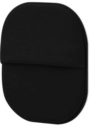 Locator Case – 4.5x4cm Nylon Spandex, Microfiber Sticker, Black/Gray | Perfect For Luggage Accessories Electronics, TV Remote Protector, Anti-Scratch, Lost Vehicle Recovery, Travel Use