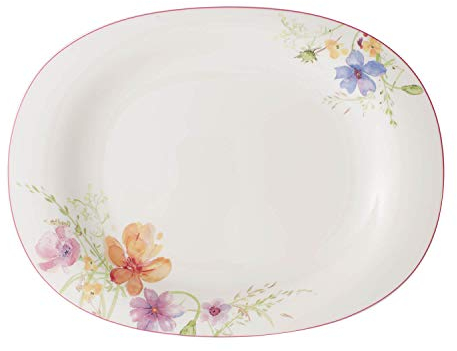 Villeroy & Boch Mariefleur Basic Fuente, Porcelana Premium, 34 cm