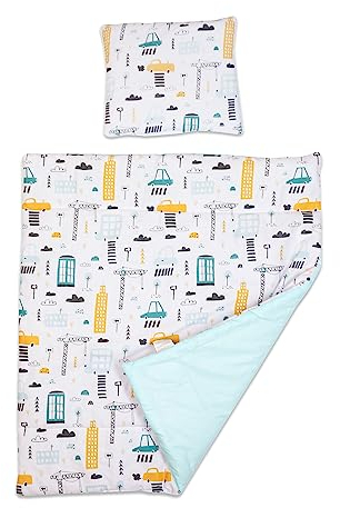 2-teiliges Baby Kinder Bettbezug 80 x 70 cm mit Kopfkissenbezug - Muster 1