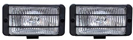 flexzon Nebelscheinwerfer, quadratisch, universal, 12 V, für Auto, SUV, 4 x 4, Offroad-Lampen, 148 x 75 mm