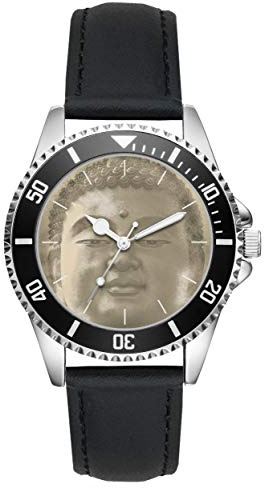 KIESENBERG Buddha Buddhismus Geschenk Artikel Idee Fan Uhr L-6192