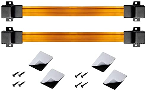 ARLI RJ45 Fensterdurchführung für 2 Flachkabel Netzwerkkabel inkl. 4 Klebepads + 8 Schrauben rj 45 Buchse Netzwerk Kabel LAN Patchkabel 2 Stück