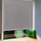 Froadp 180x240cm Senkrechtmarkise Außenrollo Sichtschutzrollo Reflektierende Thermofunktion Balkonrollo für Fenster & Türen(Grau)