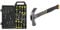 STANLEY 10 Piece Cushion Grip Screwdriver Set, Flared/Pozi & STHT0-51310 20oz Fiberglass Curved Claw Hammer, 570g