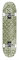 Über Skateboards, Tiles, Skateboard 3-Star Compl, Olive - 8.25