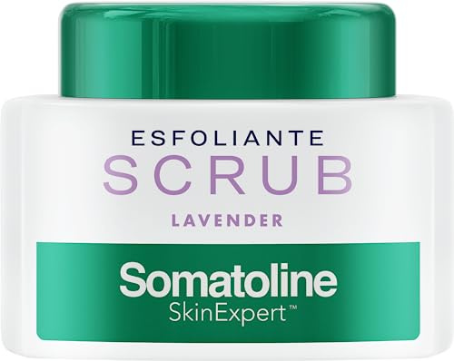 Somatoline SkinExpert, Scrub Lavander, Körperbehandlung, entspannendes Peeling, mit Vollkornsalz, 350 g